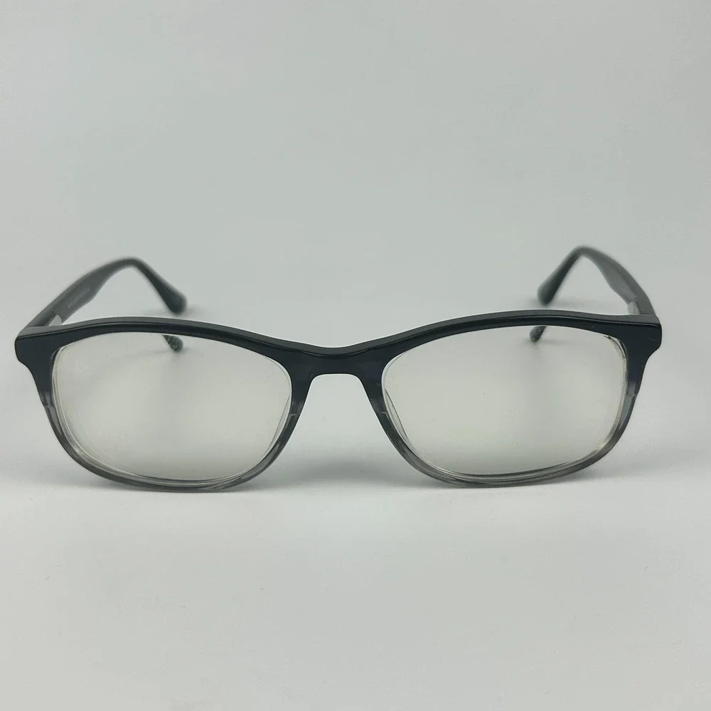 Robert Mitchel RM 8001 Mens Eyeglasses Frame Black Fade Full Rim 54-18-145 mm
